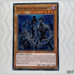 Vendread Revenants - COTD-EN083 - Common 1st Edition Yugioh - Image 1