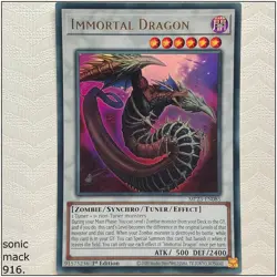 Immortal Dragon - MP23-EN85 - Ultra Rare 1st Edition Yugioh - Image 1