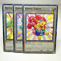 3x Yugioh Token: Hippo Token YS16-ENT01 /02 /03 1st Edition Common - LP-NM 💎 - Image 1
