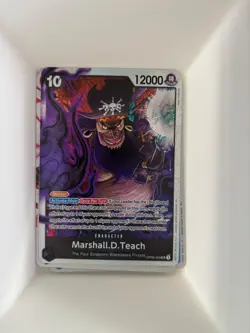 OP09-093 Marshall.D.Teach (093) English SR One Piece TCG Card Game - Image 1