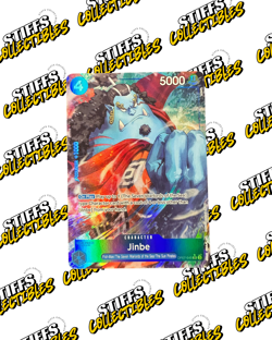 One Piece TCG Jinbe OP07-045 SR Parallel Alt Art 500 Years in the Future english - Image 1