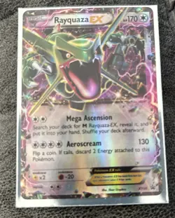 Pokemon Rayquaza EX XY66 Holo Promo Pokemon Card * - Image 1