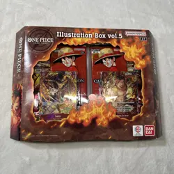 Bandai One Piece Card Game Illustration Box vol. 5, Brand New, Factory Sealed - Image 1