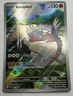 Koraidon 014 Sv: Scarlet & Violet Promo Cards Holo Near Mint “Pack Fresh” - Image 1