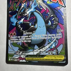 Pokemon Mega Charizard X EX Full Art Promo Holo 360 HP Card 023 - Image 3