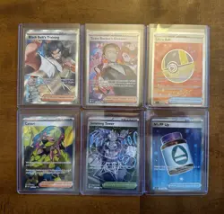 Pokemon Card SIR / Full Art Trainer Lot - Image 1
