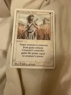 NP GEM/MINT!! MTG Swords of Plowshares THIRD Edition! - Image 1