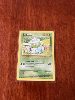 Bulbasaur - 44/102 Original 1995, 1999- MINT - Pokemon Card TCG - Image 1