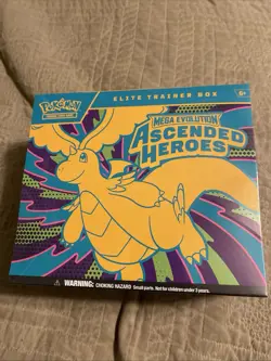 In Hand New & Sealed Pokemon TCG: Ascended Heroes ETB - Image 1