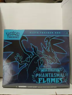 Pokemon Phantasmal Flames ME02 Elite Trainer Box sealed - Image 1