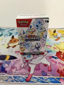 Pokemon TCG Prismatic Evolutions Booster Bundle - Sticker Sealed - Image 1