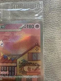 SEALED Mew ex SVP 053 Black Star Promo Full Art Pokemon TCG Scarlet Violet 151 - Image 3