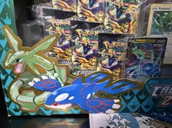 Pokemon TCG Crown Zenith Sea & Sky Premium Collection Box Rayquaza Kyogre 2023 - Image 5