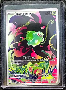 Pokemon TCG Bulbasaur IR 133/132 Mega Evolutions - Image 1