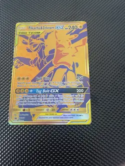 Pokemon Pikachu & Zekrom GX Promo Holo SM248 TAG TEAM SM 240 HP - Image 1