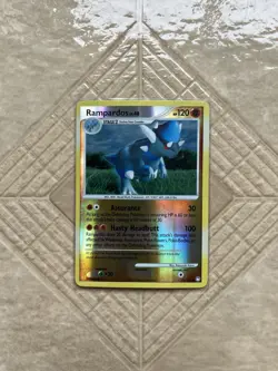 2007 Pokemon TCG - Mysterious Treasures - Reverse Holo - Rampardos - Image 3