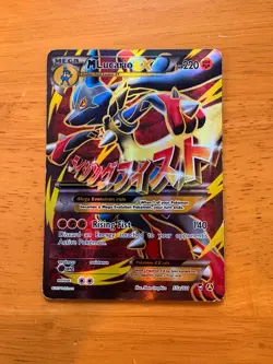 Pokemon TCG M Lucario EX 55a/111 Lightly Played - Image 1