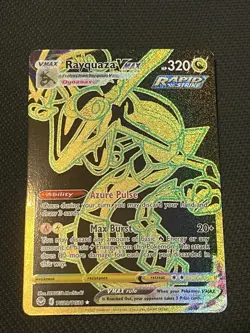 Pokemon TCG Silver Tempest TG29/TG30 Rayquaza VMAX Secret Rare - NM - Image 1