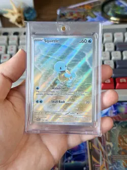 Pokemon Squirtle TCG Illustration Rare Scarlet & Violet 151 NM 170/165 - Image 1
