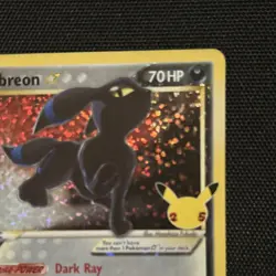Pokemon Umbreon Star Classic Collection Holo Celebrations 17/17 - Image 4