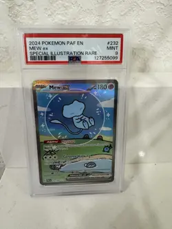 Pokemon Bubble Mew 2024 special illustration rare psa 9 tcg paldean fates 💎💎 - Image 3