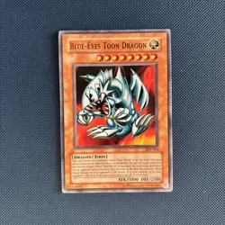 Yu-Gi-Oh! TCG Blue-Eyes Toon Dragon Pegasus SDP-020 Unlimited Common Card - Image 1