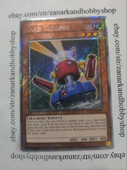 YuGiOh Card Trooper RA03-EN172 Platinum Secret Rare - Image 1