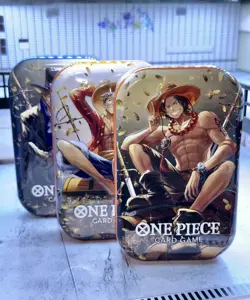 One Piece OP-13 TS02 Mini Tin Set of 3 Sealed Bandai NEW - Image 1