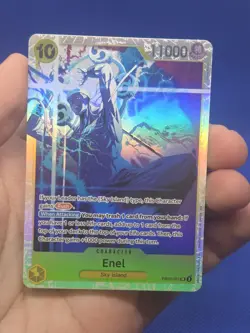 One Piece Extra Booster Anime 25th Collection Enel EB02-052 Super Rare NM - Image 2