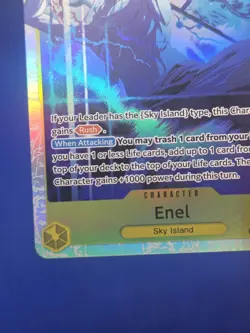 One Piece Extra Booster Anime 25th Collection Enel EB02-052 Super Rare NM - Image 5