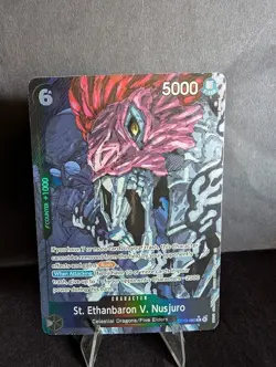 One Piece St. Ethanbaron V. Nusjuro OP13-080 ALT ART - Carrying On His Will - Image 1
