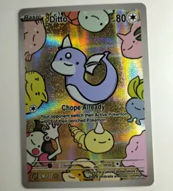 Ditto (Dratini) #72 Holo Foil After Skool Hobby Series 2 non-TCG Pokemon card - Image 1