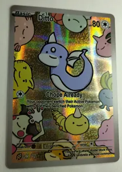 Ditto (Dratini) #72 Holo Foil After Skool Hobby Series 2 non-TCG Pokemon card - Image 4
