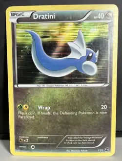 Pokemon Card Dratini 1/20 Dragon Vault Holo Rare - LP - Image 1