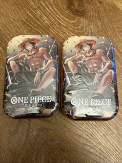 One Piece Card Game Vol.2 Mini Tin Pack Set Vol 2 OP-13 Sealed - Lot of 2 - Image 1