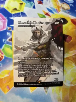 Minwu, Rebellion Strategist R 0025 FCA MTG: Final Fantasy NM - Image 1