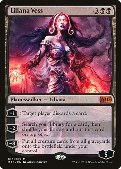 Liliana Vess [Magic 2015] Lightly Played - Image 1
