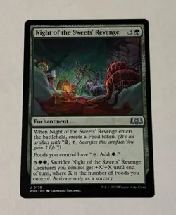 MTG Night of the Sweets' Revenge - Wilds of Eldraine NM - Image 1