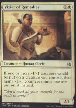 Vizier of Remedies - Amonkhet: #38, Magic: The Gathering Nm C290 - Image 1