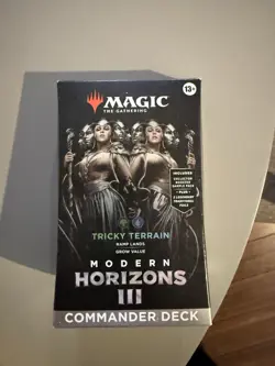 Modern Horizons 3 Commander Deck - Tricky Terrain MTG Brand New in box - Image 1