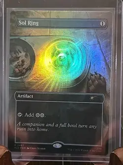 Sol Ring Secret Lair Drop: Fallout MTG Foil Near Mint - Image 3