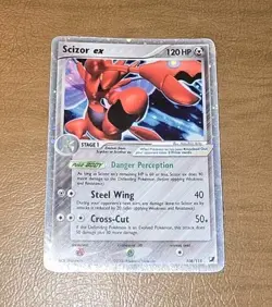 Pokemon Scizor EX TCG Holo Rare Card 108/115 Unseen Forces - Image 3