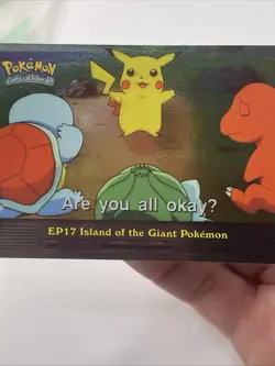 Topps Pokemon EP17 Island Of The Giant Pokemon Holo Foil Blue Label NM - Image 1
