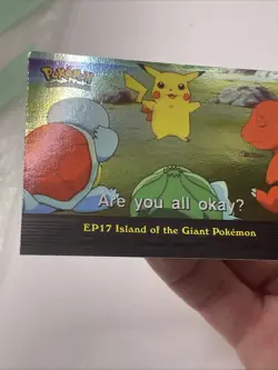 Topps Pokemon EP17 Island Of The Giant Pokemon Holo Foil Blue Label NM - Image 2