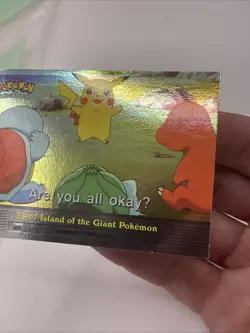 Topps Pokemon EP17 Island Of The Giant Pokemon Holo Foil Blue Label NM - Image 3