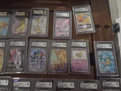 Lot Of 42 CGC Graded Japenese Pokemon Cards 8 Through Pristine 10 - Image 3