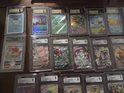 Lot Of 42 CGC Graded Japenese Pokemon Cards 8 Through Pristine 10 - Image 4