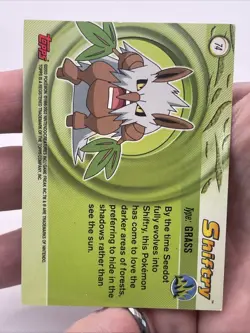 Pokemon Topps Advanced - Shiftry #74 Holo [LP-Nm - Image 4