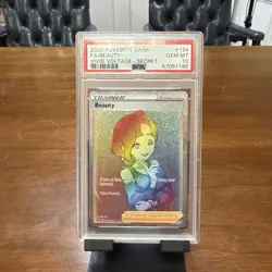 PSA 10 BEAUTY FULL ART #194/185 POKEMON VIVID VOLTAGE SECRET RARE - Image 1