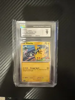 Pokemon TCG Pikachu Black Star Promos Card - Image 1